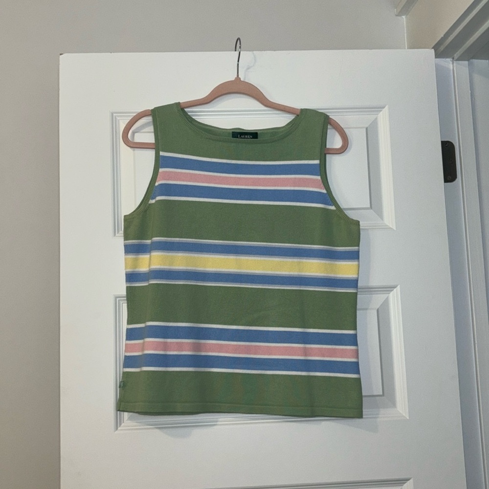 Lauren Ralph Lauren scoop neck sweater vest sweater